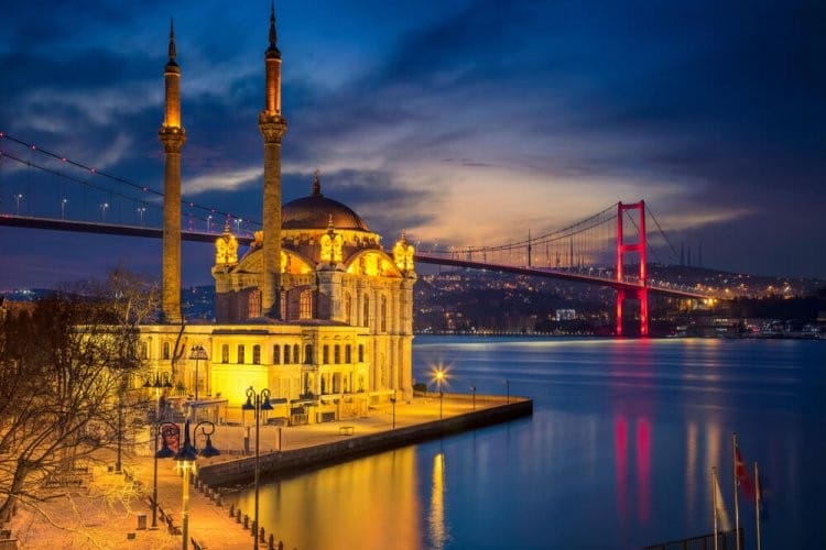 Bosphorus Evening in Istanbul